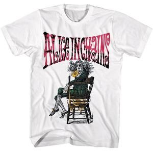 Alice In Chains Wonderland Mad Hatter T Shirt Alt Rock Metal Album Concert
